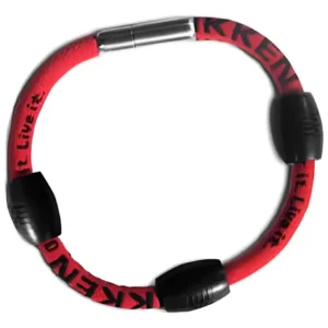 KENKO FASHION POWERBAND BRAZALETE ROJO 19 CM.
