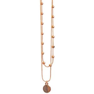 KENKO FASHION SERENITY DUO COLLAR TONO DORADO.